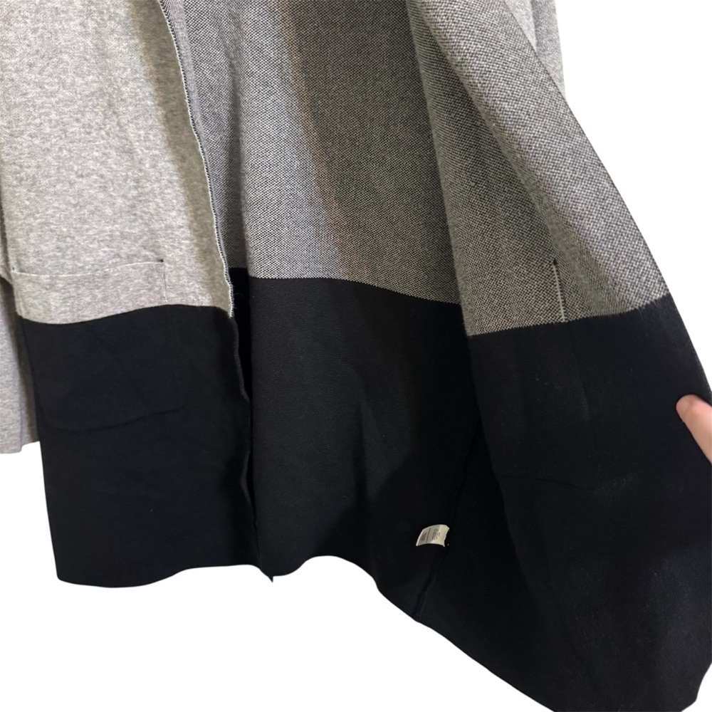 Autumn Sky Gray & Black Tailored Cardigan XL - Picture 7 of 8